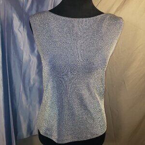 XScape by Lawrence Kurtz Shimmery Periwinkle Two-Piece Set - 12/M